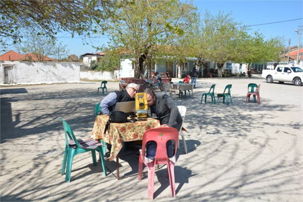 Akıllı Köy`de Kot Krokisi Çalışmaları