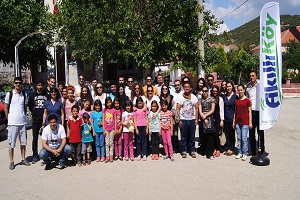 Akıllı Köy de Fidan Dikim Şenliği Gerçekleşti