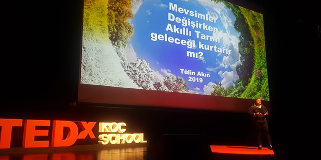 TABİT A Ş Kurucu Ortağı Tülin Akın TEDx Koç School da
