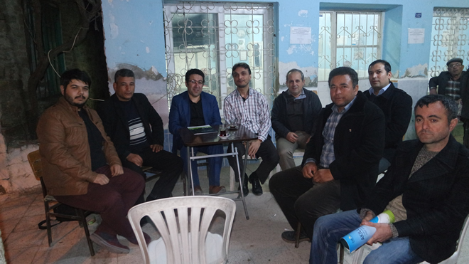 KOÇARLI İLÇE GIDA TARIM VE HAYVANCILIK MÜDÜRÜ AKILLI KÖY Ü ZİYARET ETTİ
