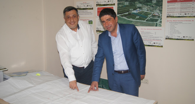 KOÇARLI BELEDİYE BAŞKANI TABİDER İ ZİYARET ETTİ