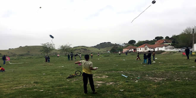 AKILLI KÖY DE UÇURTMA ŞENLİĞİ